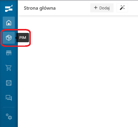 Wybór komponentu PIM